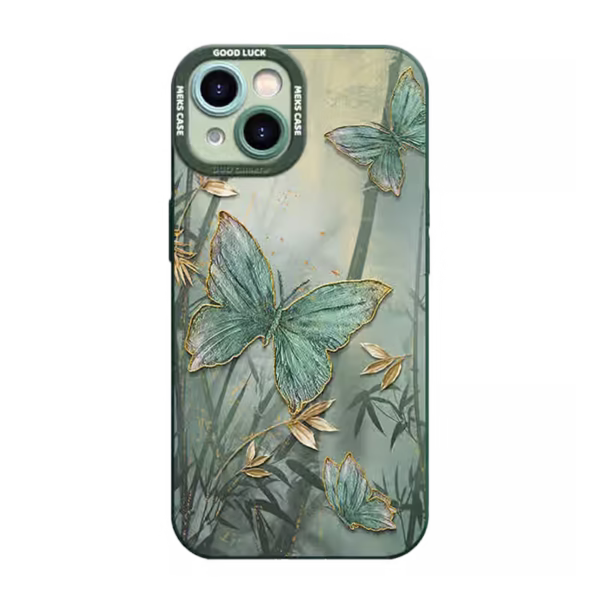 Butterfly Bamboo Case